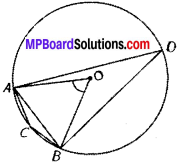 MP Board Class 9th Maths Solutions Chapter 10 Circles Ex 10.5 img-2