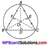 MP Board Class 9th Maths Solutions Chapter 10 वृत्त Additional Questions 4