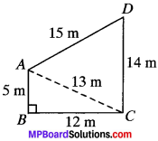 MP Board Class 9th Maths Solutions Chapter 12 Heron’s Formula Ex 12.1 img-10
