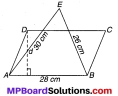 MP Board Class 9th Maths Solutions Chapter 12 हीरोन का सूत्र Ex 12.2 4