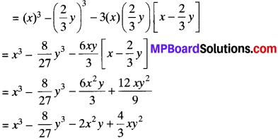 MP Board Class 9th Maths Solutions Chapter 2 Polynomials Ex 2.5 img-3