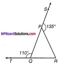 MP Board Class 9th Maths Solutions Chapter 6 रेखाएँ और कोण Ex 6.3 1