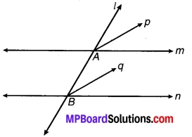 MP Board Class 9th Maths Solutions Chapter 6 रेखाएँ और कोण Ex 6.3 14