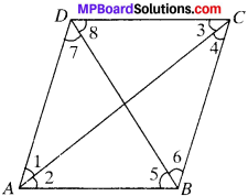 MP Board Class 9th Maths Solutions Chapter 8 Quadrilaterals Ex 8.1 img-8
