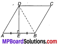 MP Board Class 9th Maths Solutions Chapter 8 चतुर्भुज Additional Questions 7