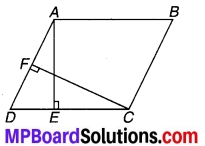 MP Board Class 9th Maths Solutions Chapter 9 समान्तर चतुर्भुज और त्रिभुजों के क्षेत्रफल Ex 9.2 1