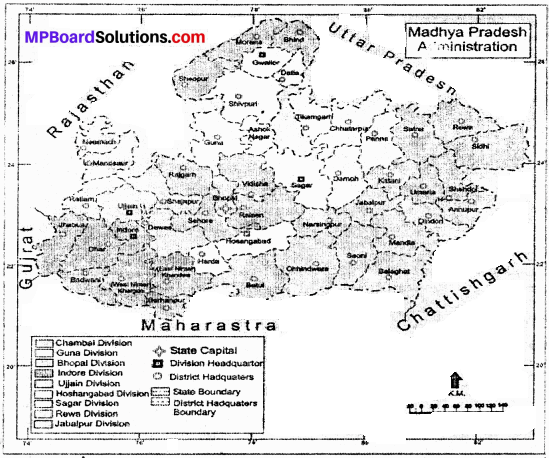 MP Board Class 9th Social Science Solutions Chapter 8 Map Reading and Numbering - 8 - Copy