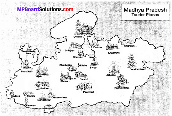 MP Board Class 9th Social Science Solutions Chapter 8 Map Reading and Numbering - 9 - Copy