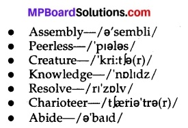 MP Board Class 10th English The Rainbow Solutions Chapter 1 Goodwill 3