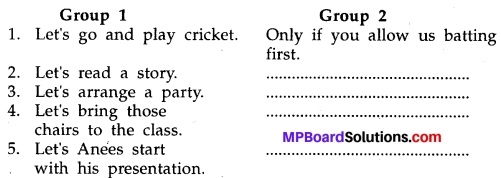 MP Board Class 10th English The Rainbow Solutions Chapter 9 If 1
