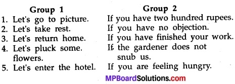 MP Board Class 10th English The Rainbow Solutions Chapter 9 If 3