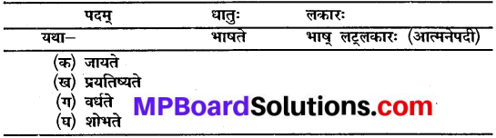 Mp Board Class 10 Sanskrit Chapter 11