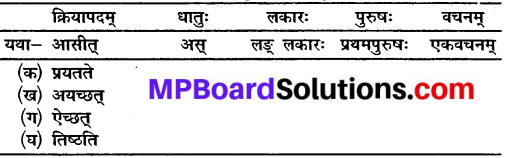 Mp Board Class 10 Sanskrit Chapter 18