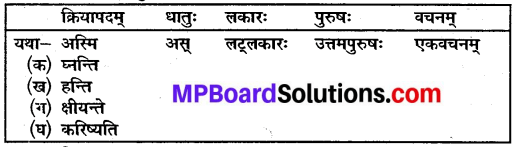 Sanskrit Class 10 Chapter 4 MP Board सुभाषितानि