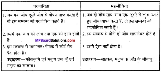 MP Board Class 12th Biology Solutions Chapter 13 जीव और समष्टियाँ 12