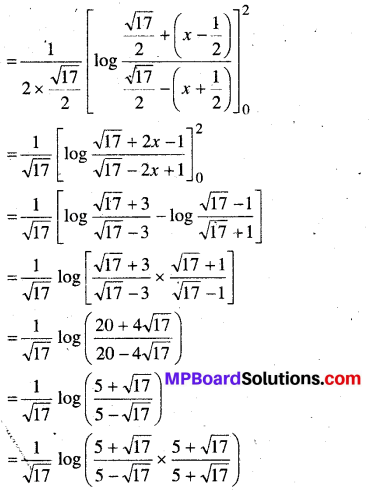 MP Board Class 12th Maths Book Solutions Chapter 7 समाकलन Ex 7.10 img 7