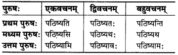 MP Board Class 6th Sanskrit व्याकरण-खण्डः 26