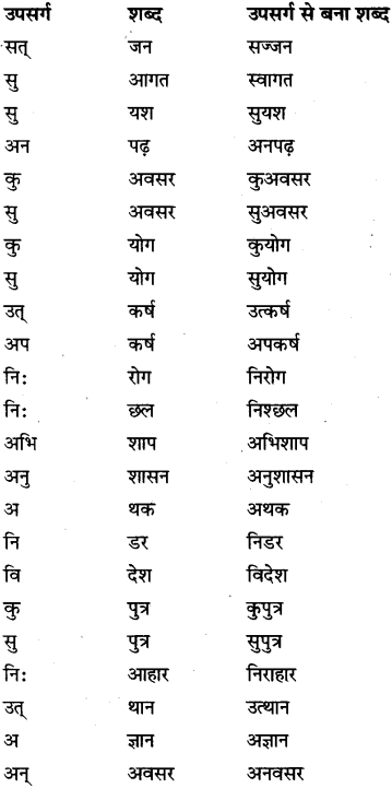 MP Board Class 6th Special Hindi व्याकरण 3