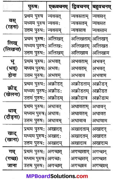 Sanskrit Class 7 Chapter 17 MP Board