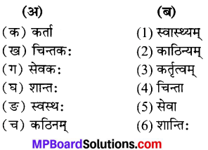 Class 7 Sanskrit Chapter 20 MP Board
