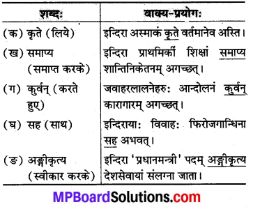 Mp Board Class 8 Sanskrit Solution Chapter 19