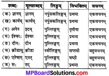 संस्कृत कक्षा 8 पाठ 6 MP Board