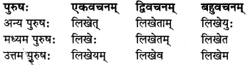 MP Board Class 8th Sanskrit व्याकरण-खण्डः 39