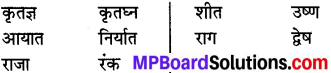MP Board Class 8th Special Hindi व्याकरण 19