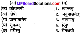 MP Board Class 9th Sanskrit Solutions Chapter 6 शरीरमाद्यं खलु धर्मसाधनम् img-1