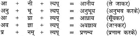 MP Board Class 9th Sanskrit व्याकरण कृदन्त, तद्धित और स्त्री प्रत्यय img-3