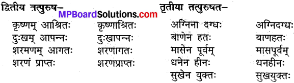 MP Board Class 9th Sanskrit व्याकरण समास प्रकरण img-1