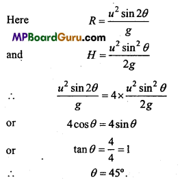 MP Board Class 11th Physics Important Questions Chapter 4 Motion in a Plane 33