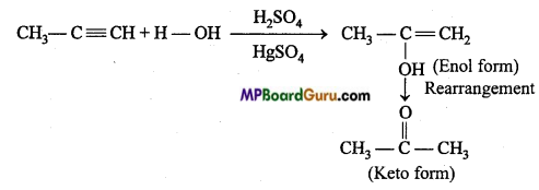 MP Board Class 11th Chemistry Important Questions Chapter 13 Hydrocarbons 16