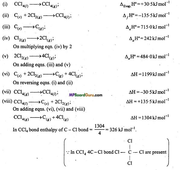 MP Board Class 11th Chemistry Important Questions Chapter 6 Thermodynamics 16